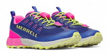 Merrell Wanderschuhe Agility Peak (All-Terrain, Schnellschnürsystem) kobaltblau/pink Mädchen