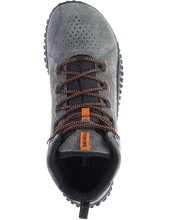 Merrell Sneaker Wrapt Mid WP (Minimal-Laufschuhe, Leder, wasserdicht) granitegrau Herren