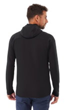 Millet Fleecejacke Fusion Grid Hoodie (Polartec, atmungsaktiv) schwarz Herren