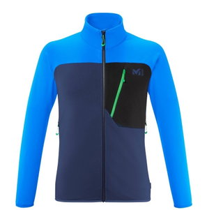 Millet Fleece Jacket Seneca (Polartec Power Grid) sapphire blue/electric blue Men's