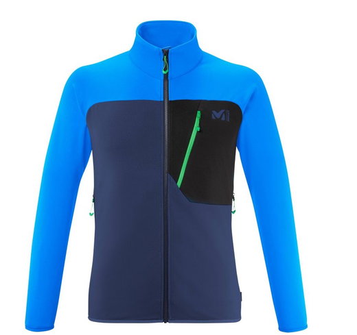 Millet Fleecejacka Seneca (Polartec Power Grid) niebieski szafir/niebieski elektryczny męski