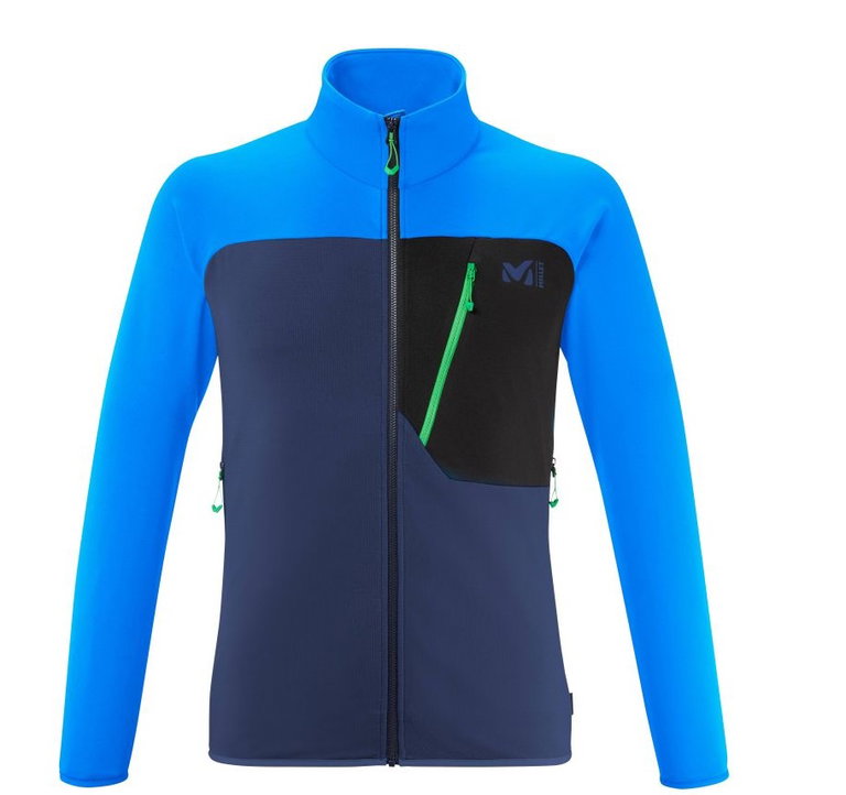 Millet Fleece Jacket Seneca (Polartec Power Grid) sapphire blue/electric blue Men's