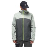 Millet Seneca Rain Jacket 2.5 Layers (waterproof, breathable) light green/grey men's