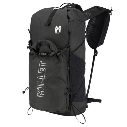 Millet Hiking Backpack Parmelan (for day trips, comfortable carrying system) black - 17 litres