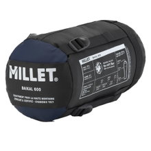 Millet Schlafsack Baikal 600 (2-Jahreszeiten-Schlafsack, Droite ) - Reissverschlussöffnung rechts - saphirblau