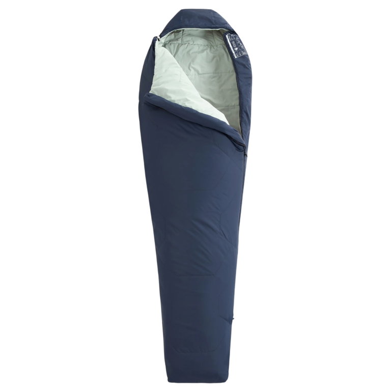 Millet Schlafsack Baikal 600 W (2-Jahreszeiten-Schlafsack, Droite ) - Reissverschlussöffnung rechts - saphirblau