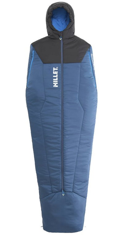 Millet Schlafsack Bossons 5° Reg (2-Jahreszeiten-Schlafsack, Reissverschlussöffnung ) - denimblau