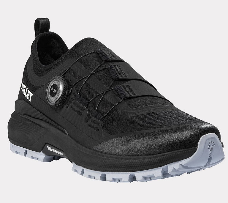 Millet Wanderschuhe Wanaka Boa (Fast Hiking, BOA-Schnürsystem, atmungsaktiv) schwarz Herren