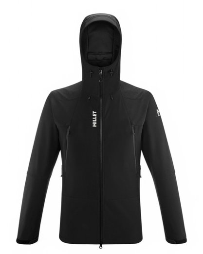 Millet Softshelljacke K Absolute Shield (4-Wege-Stretch) schwarz Herren