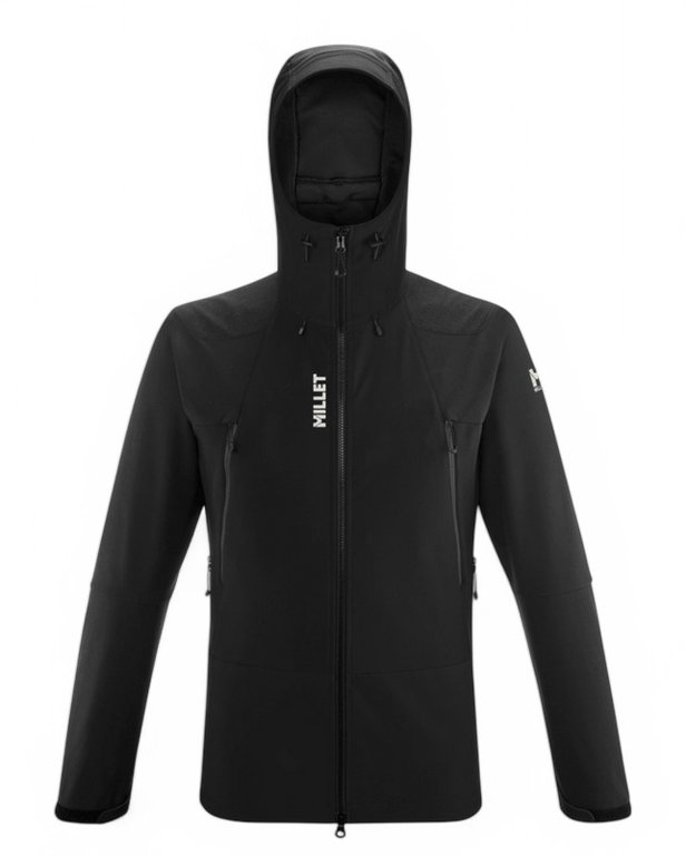 Millet Softshelljacke K Absolute Shield (4-Wege-Stretch) schwarz Herren
