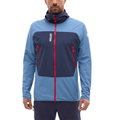 Millet Softshelljacke Fusion XCS Hoodie (winddicht, maximale Bewegungsfreiheit) hellblau/saphir Herren