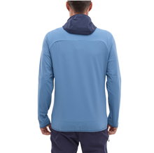Millet Softshelljacke Fusion XCS Hoodie (winddicht, maximale Bewegungsfreiheit) hellblau/saphir Herren