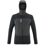 Millet Softshelljacke Fusion XCS Hoodie (winddicht, maximale Bewegungsfreiheit) schwarz/dunkelgrau Herren