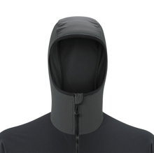 Millet Softshell Jacket Fusion XCS Hoodie (windproof, maximum freedom of movement) black/dark grey men's