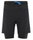 Millet Trail-Laufhose Intense 2in1 Short (schnelltrocknend, eingehängte Innenhose) kurz schwarz Herren
