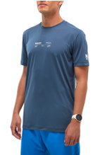 Millet Wander-/Freizeit Tshirt Intense Essential TS (4-Wege-Stretch, ultraleicht, schnelltrocknend) denimblau Herren
