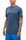 Koszulka turystyczna / rekreacyjna Millet Intense Essential TS (4-kierunkowy stretch, ultralekka, szybkoschnąca) niebieska dżinsowa męska