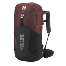 Millet Wanderrucksack Ubic 25 (für Tagestouren, komfortables Tragesystem) rot/schwarz - 25 Liter