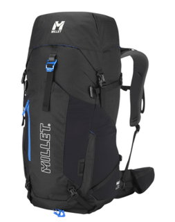 Millet Wanderrucksack Ubic 40 (für Mehrtagestouren, komfortables Tragesystem, vielseitig) 2025 schwarz - 40 Liter