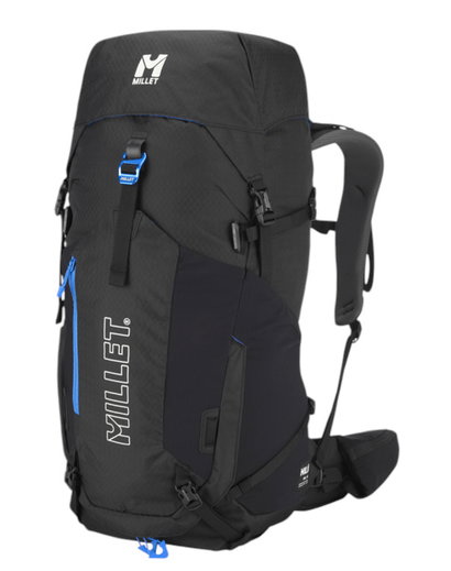 Millet Wanderrucksack Ubic 40 (für Mehrtagestouren, komfortables Tragesystem, vielseitig) 2025 schwarz - 40 Liter