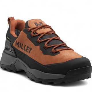 Millet Ubic Low GTX Walking Shoes (Suede, waterproof) spice brown Men's
