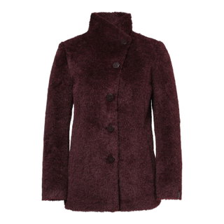 Milo Coat Nala (Stand-up Collar) 2026 Burgundy Red Ladies