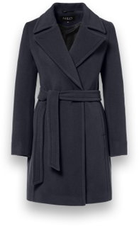 Milo Wintermantel Wanya (Wollmischung) navyblau Damen