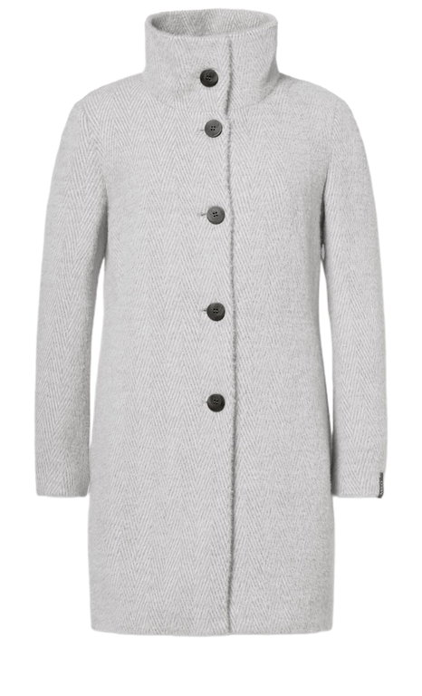 Milo Winter Coat Babette (with Stand-up Collar) grey Ladies