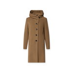 Milo Wintermantel Bella (Wollmischung, mit Kapuze) 2026 taupe/braun Damen