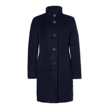 Milo Wintermantel Flora (Wollmischung) navyblau Damen