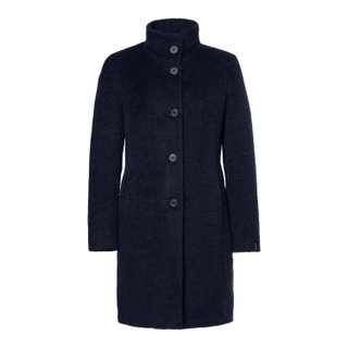 Milo Wintermantel Flora (Wollmischung) navyblau Damen