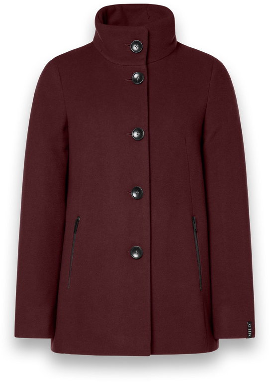Milo Wintermantel Janna (Wollmischung) bordeaux/rot Damen