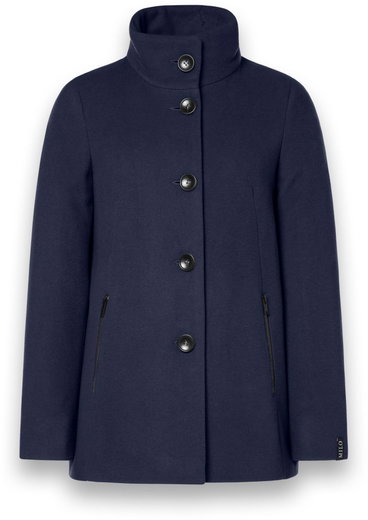 Milo Wintermantel Janna (Wollmischung) navyblau Damen