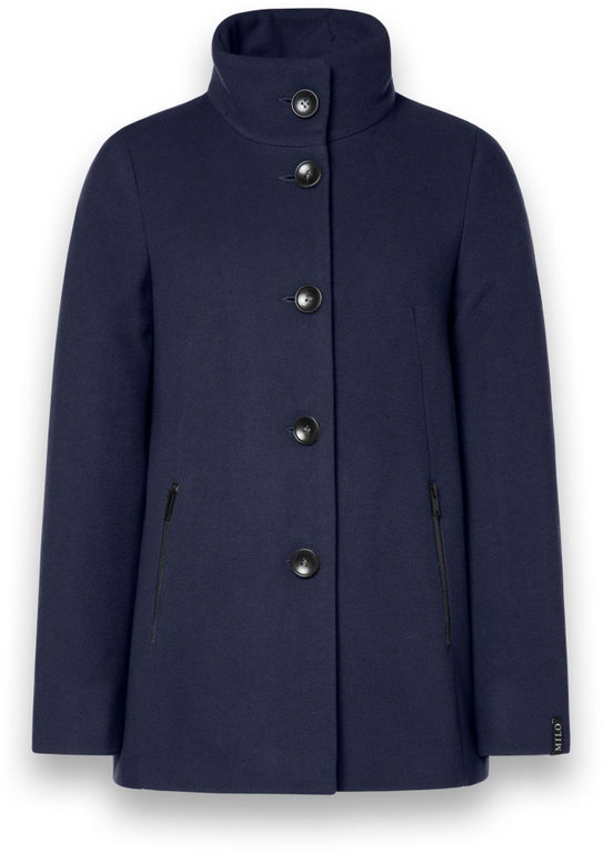 Milo Wintermantel Janna (Wollmischung) navyblau Damen