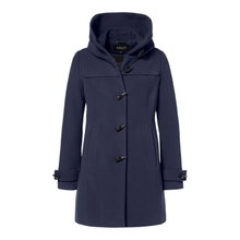 Milo Wintermantel Steffi (Wollmischung, mit Kapuze) navyblau Damen