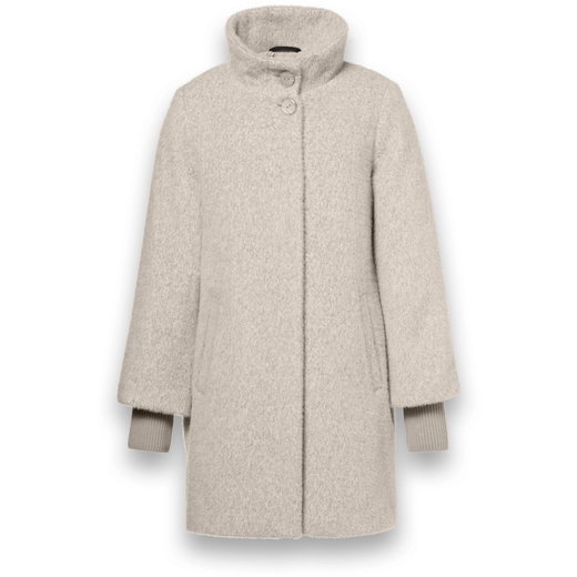 Milo Wintermantel Livy mit Stehkragen camel/beige Damen