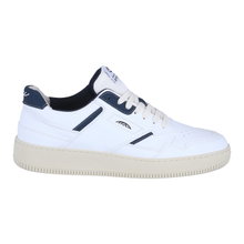 MoEa Sneaker Origin - Mushroom - weiss/blau