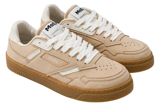 MoEa Sneaker Gen9 - Corn Full Beige Suede - sandbraun