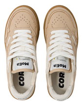 MoEa Sneaker Gen9 - Corn Full Beige Suede - sandbraun