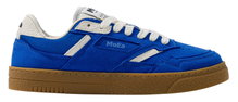 MoEa Sneaker Gen9 - Mushroom Full Blue Suede - blau/weiss