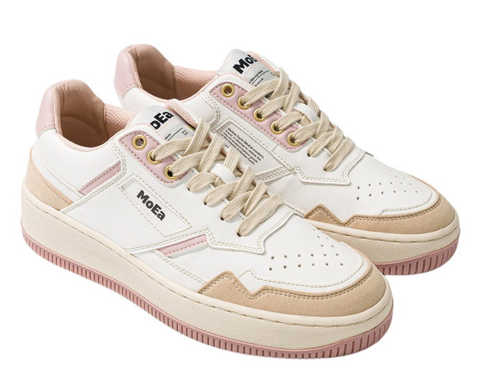 MoEa Sneaker Gen1 Corn weiss/beige/pink Damen