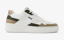 MoEa Sneaker Gen1 Kaktus Tricolor - weiss/braun/schwarz