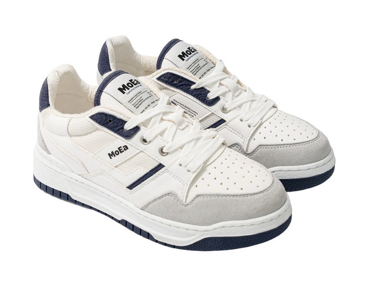 MoEa Sneaker Gen2 Mushroom - weiss/navyblau