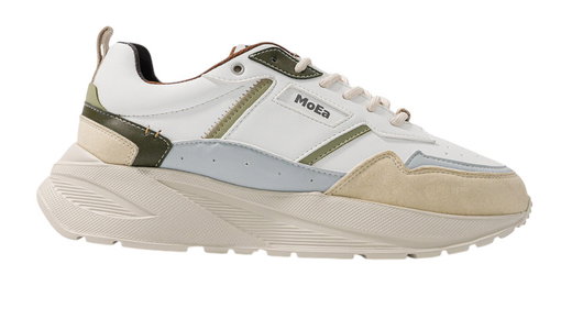 MoEa Sneaker Gen5 - Cactus Blend - weiss/grün Damen