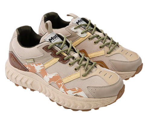 MoEa Sneaker Gen7 - Smiley Nature Drop - beigebraun