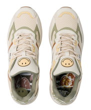 MoEa Sneaker Gen8 - Smiley Nature Drop - beige/grün Damen