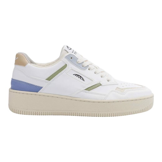 MoEa Sneaker Origin - All In - weiss/blau/grün