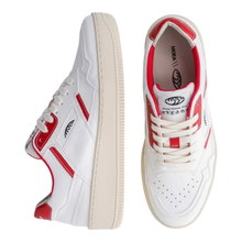 MoEa Sneaker Origin - Apple - weiss/rot