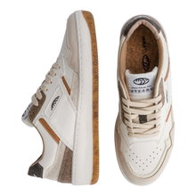 MoEa Sneaker Origin - Palm - weiss/braun