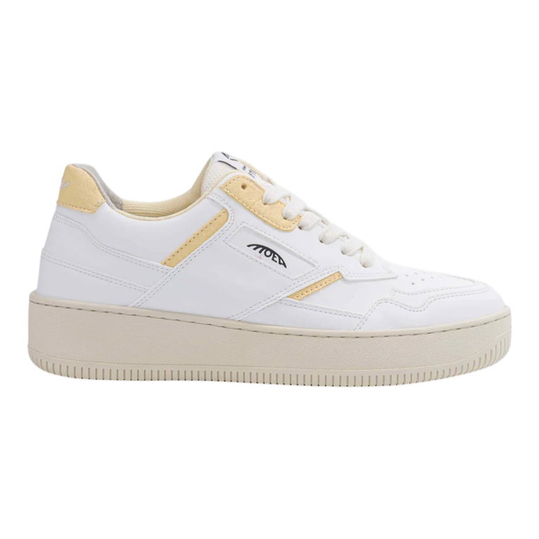 MoEa Sneaker Origin - Ananas - biały/żółty